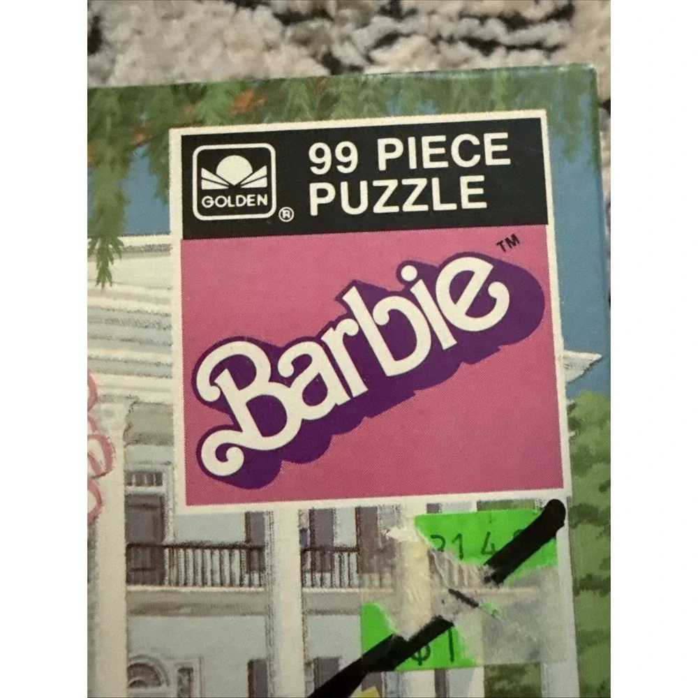 SEALED vintage 1987 barbie puzzle NOS sealed puzzle 99 pieces